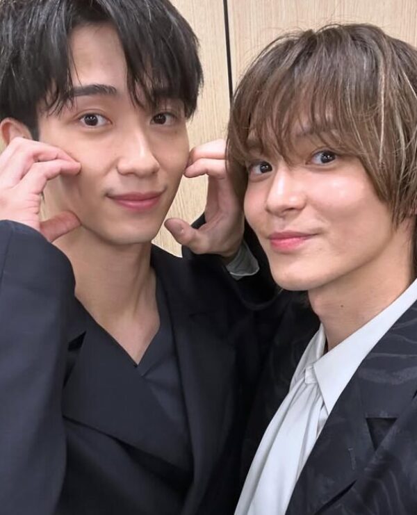 金子隼也と野村康平の画像