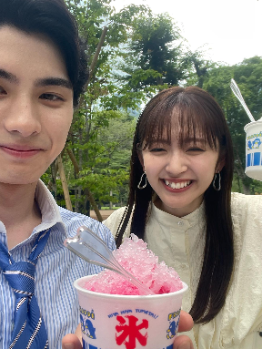 アニマルズ出演時の本田響矢と鈴木愛理の画像