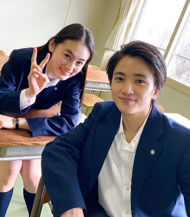 ファーストラブ出演時の木戸大聖と八木莉可子の画像