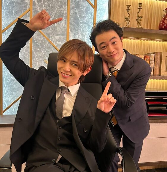森永悠希と山田涼介の「王様に捧ぐ薬指」出演時の画像