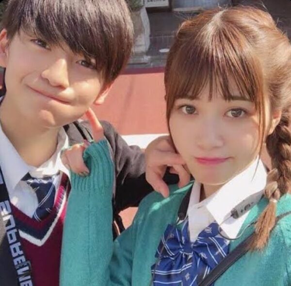 オオカミくん共演時の高橋文哉とめるるの画像