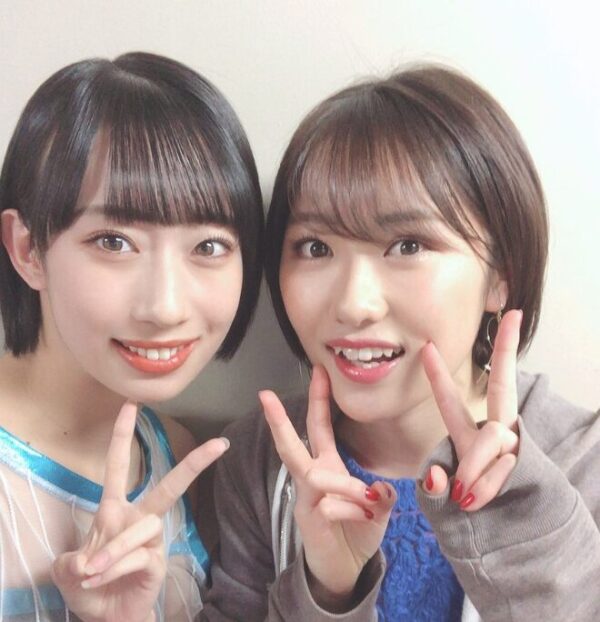 前田こころと工藤遥の画像