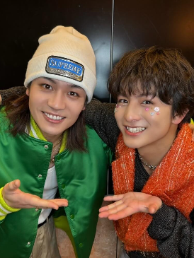 柏木悠と松田元太の画像