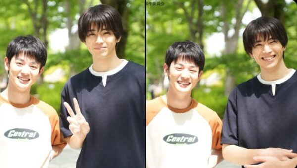 ひだまりが聴こえる出演時の中沢元紀と小林虎之助の画像