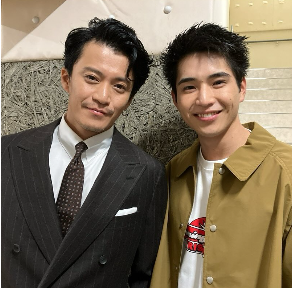 小栗旬と中沢元紀の画像