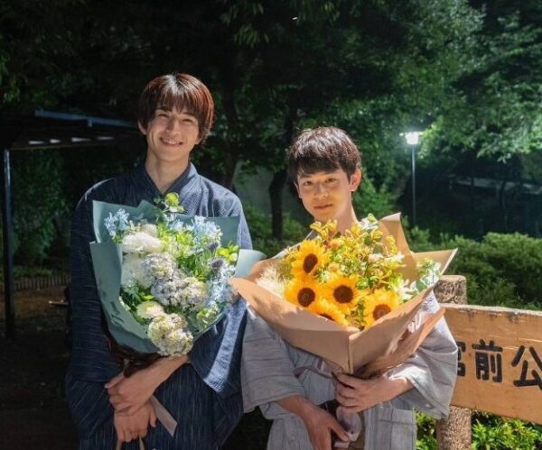 ひだまりが聴こえる出演時の中沢元紀と小林虎之助の画像