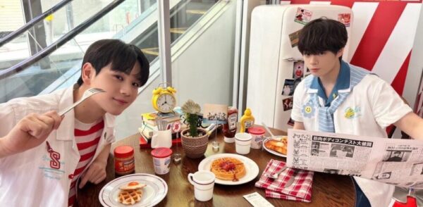 豆原一成と鶴房汐恩の顔比較画像