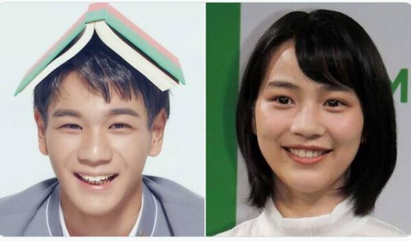 豆原一成とのんの顔比較画像