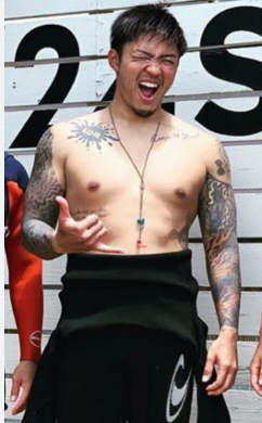 数原龍友のタトゥー画像