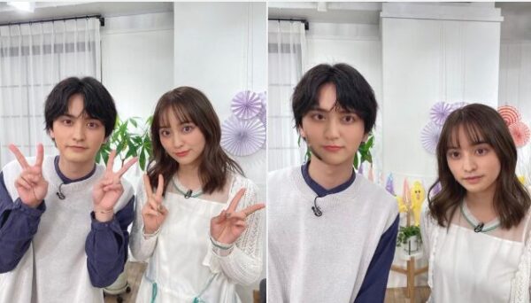瀬戸利樹さんと岡田結実さんの顔比較画像