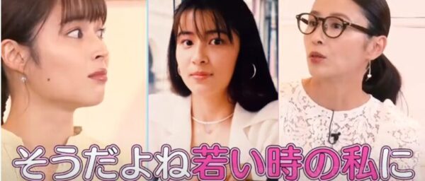 水野美紀と広瀬アリスが「突然ですが占ってもいいですか」番組内で似ているとトークしている時の画像
