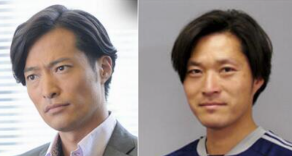 前川泰之と貞富信宏の顔比較画像