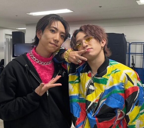 鈴木大河とKAITAのツーショット画像