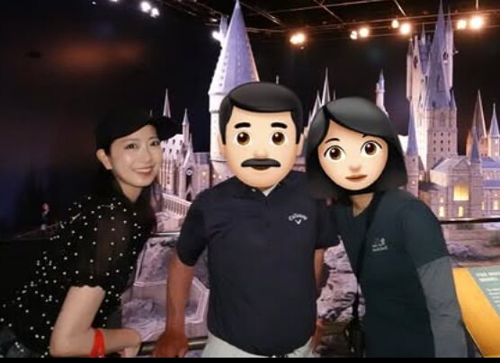 西田祥子と両親の画像