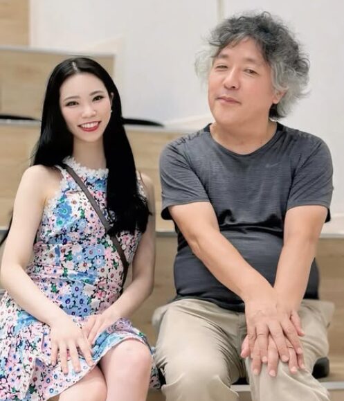 脳科学者茂木健一郎と酒井愛里寿の画像