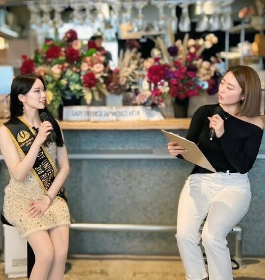 トークイベント出演時の酒井愛里寿の画像