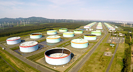 むつ小川原国家石油備蓄基地の画像
